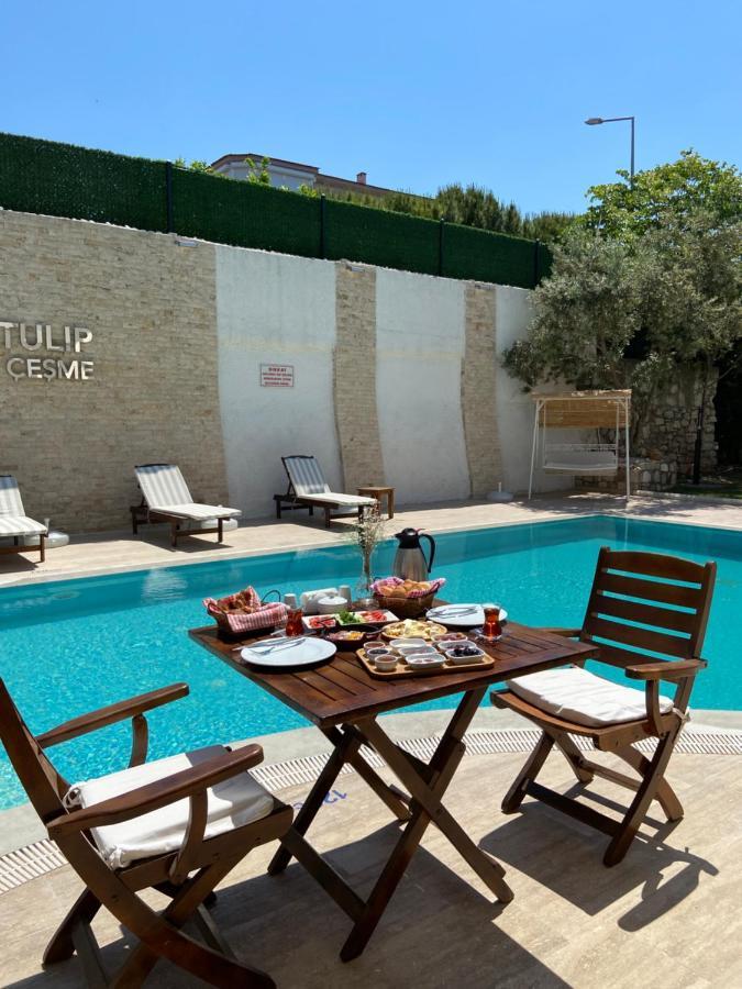 Ege Tulip Cesme Hotell Exteriör bild