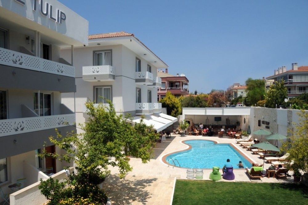 Ege Tulip Cesme Hotell Exteriör bild