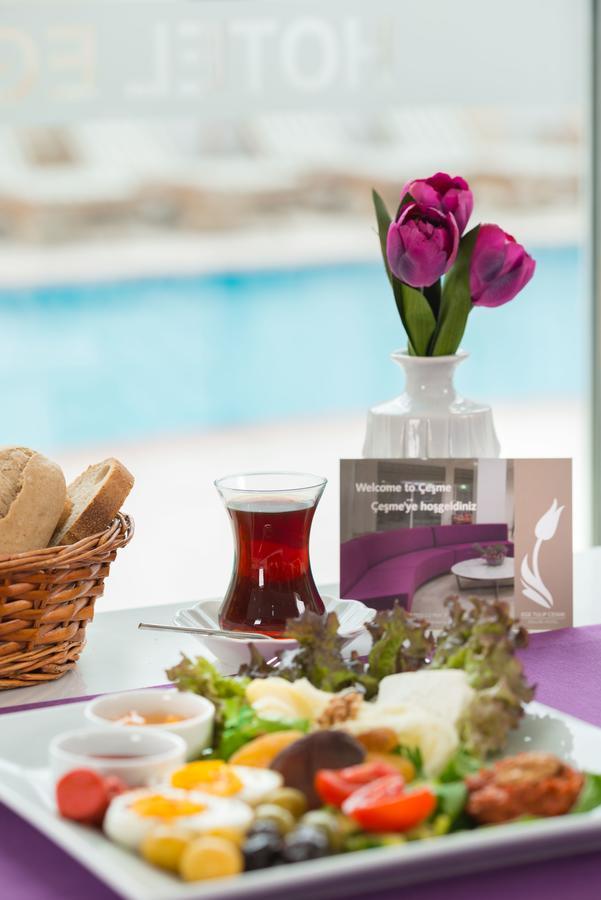 Ege Tulip Cesme Hotell Exteriör bild