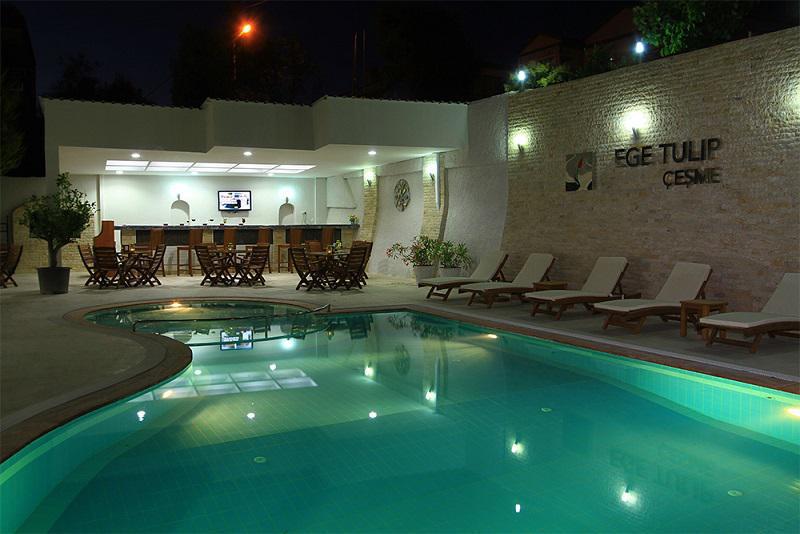 Ege Tulip Cesme Hotell Exteriör bild
